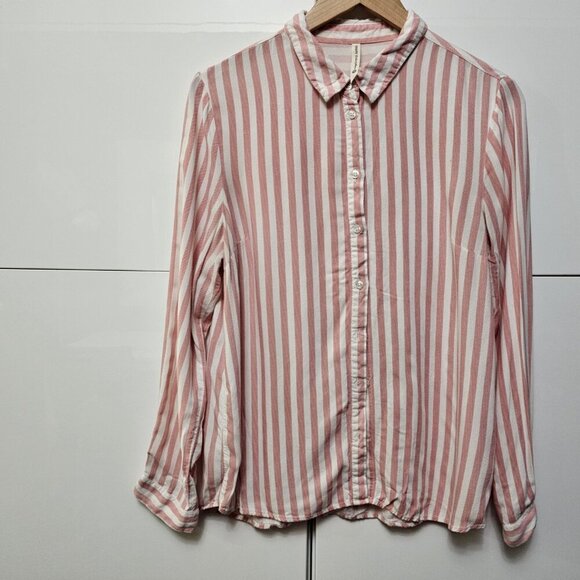 University Club Super Soft Striped Button Down - Picture 2 of 9